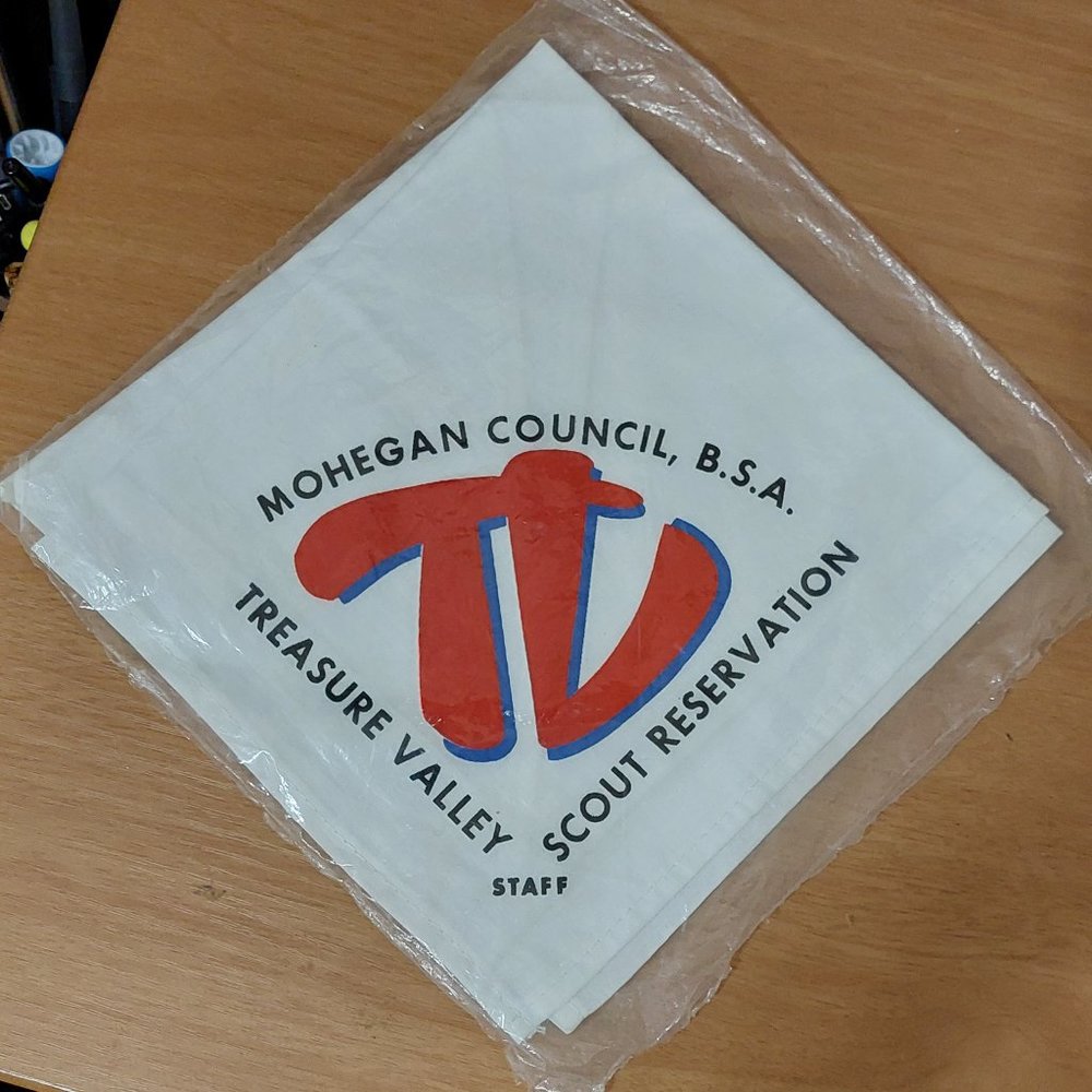 Treasure Valley Scout Reservation Staff Neckerchief Mohegan Council B.S.A.